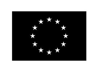 Flag of the European Union graphic design