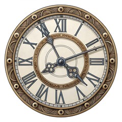 Classic Wall Clock Time Decor Home Vintage