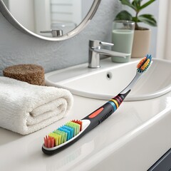 Toothbrush Oral Care Hygiene Bathroom Daily