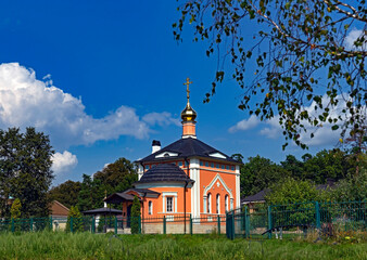 All saints church, years of construction 1861—1864, redtoted in 2003. Introduction to the Temple...