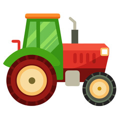 Tractor Silhouette Vector