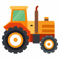 Tractor Silhouette Vector
