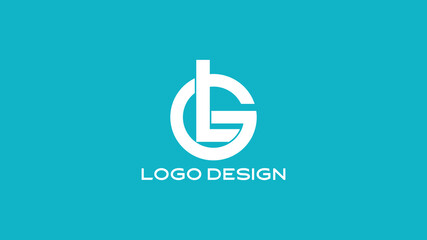 Clean and modern LG monogram logo inside a circle, designed for tech startups, corporate branding, and digital business identity.