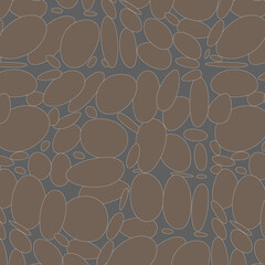 Pebbles background. Pattern. Abstraction. Simple motif. Background, seamless pattern, wrapping...