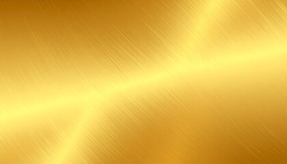 Generated image Gold gradient shiny metallic vector background with glossy polished golden steel