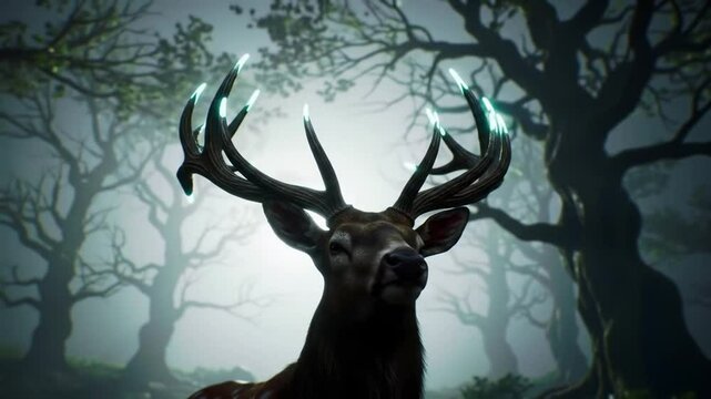 deer in the forest