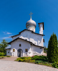 Orthodox Church of the Apostles Peter and Paul from Buya, Pskov, Russia