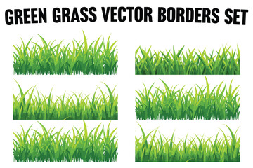 Spring Grass Decorative Border Bundle
