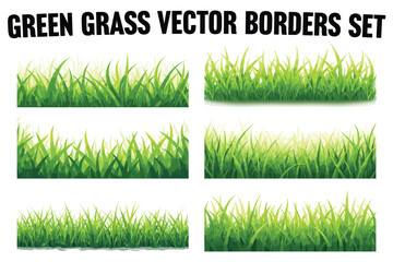 Spring Grass Decorative Border Bundle
