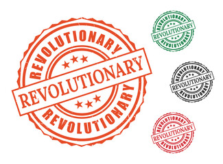 Game-Changing Grunge Stamp Vector Set, Pioneering Design Labels  