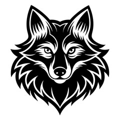 fox head vector