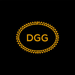 Fototapeta premium DGG Letter Initial Logo Design Template Vector Illustration