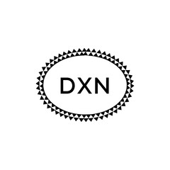DXN  logo design on white background.