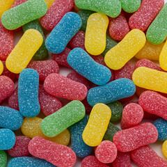 Colorful Multivitamin Gummies: A Fun & Healthy Supplement Choice for Everyone.