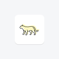 Panther, vector, pixel perfect, illustrator file