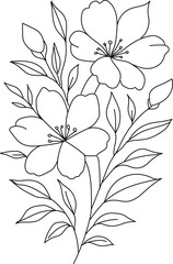 abstract floral background