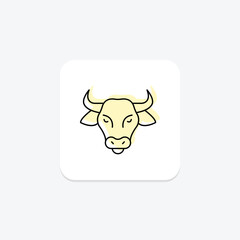 Water Buffalo, vector, pixel perfect, illustrator file
