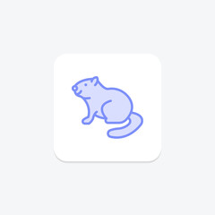 Beaver, vector, pixel perfect, illustrator file