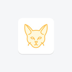 Serval, vector, pixel perfect, illustrator file