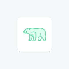 Sun Bear, vector, pixel perfect, illustrator file