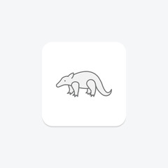 Pangolin, vector, pixel perfect, illustrator file