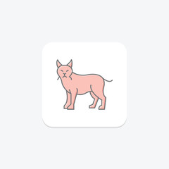 Lynx, vector, pixel perfect, illustrator file