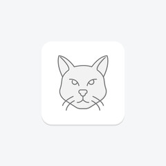 Fototapeta premium Bobcat, vector, pixel perfect, illustrator file