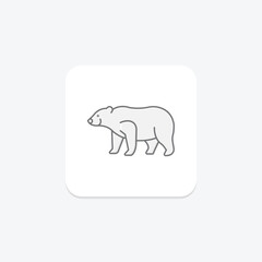 Sun Bear, vector, pixel perfect, illustrator file