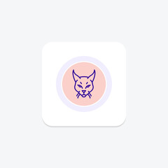 Caracal, vector, pixel perfect, illustrator file