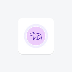 Agouti, vector, pixel perfect, illustrator file