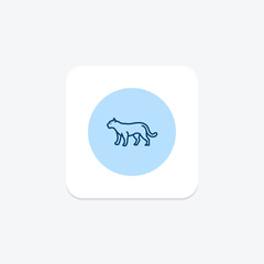 Panther, vector, pixel perfect, illustrator file