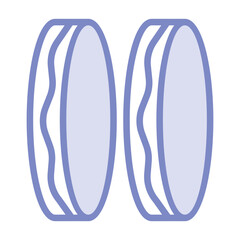 Bangle  duotone line icon , vector, pixel perfect, illustrator file 
 