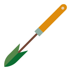 Cultivator Blade Silhouette Vector