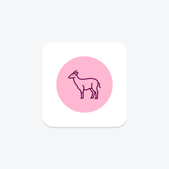 Nilgai, vector, pixel perfect, illustrator file