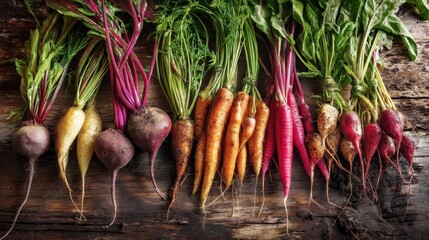 fresh organic radish