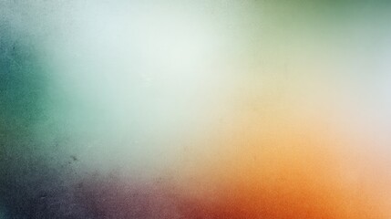 A soft gradient background featuring a blend of colors including green, orange, and white, resembling a retro film filter effect at sunset.