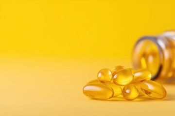 Captivating image of a bottle of pills in a soft focus with pastel tones showcasing the essential elements of health and wellness