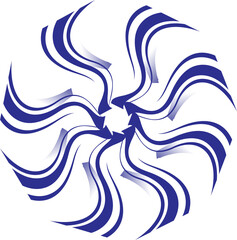 Png file of an abstract floral background of violate color isolated on a transparent background