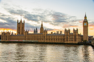 Obraz premium houses of parliament london