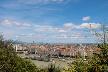Top View of Budapest skyline, Hungary