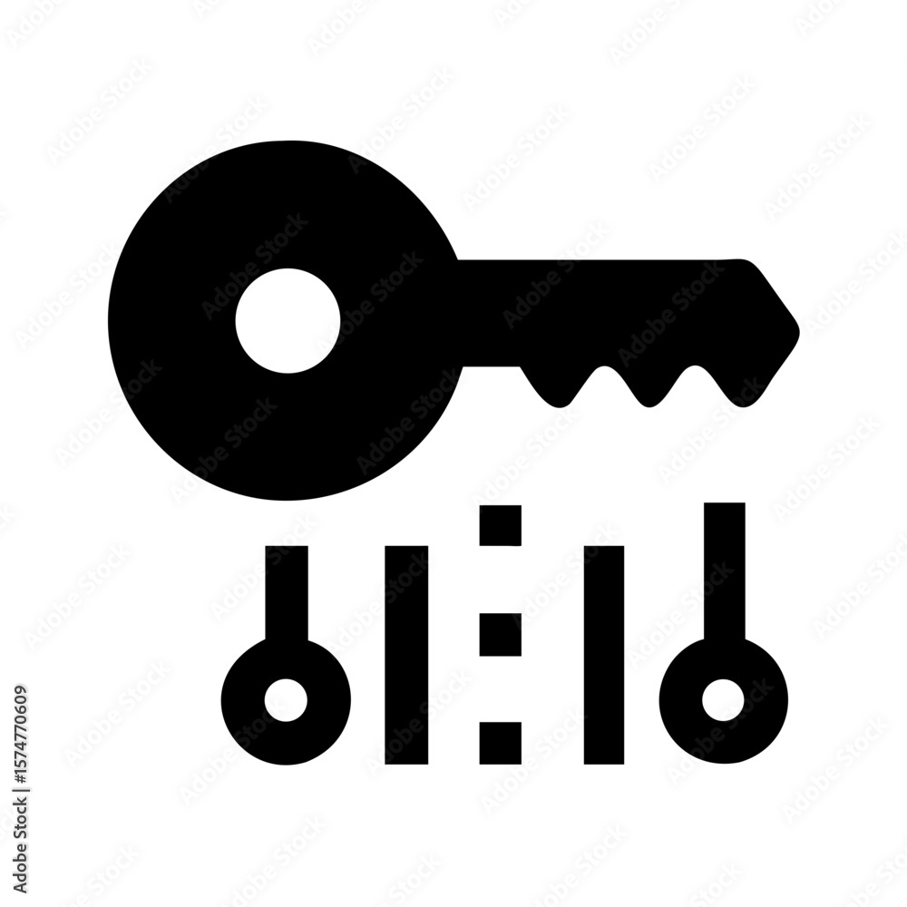 Aufkleber unlock data encryption with secure key management for privacy and access control online