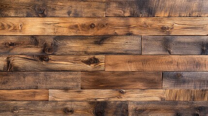 Rustic wood plank wall background