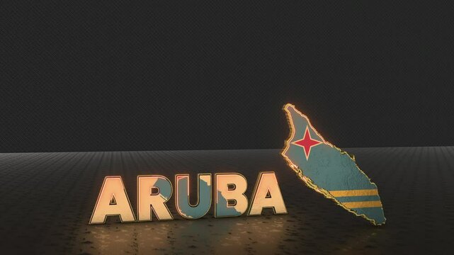 Aruba Map