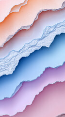 Abstract layered design with soft gradients and textures.