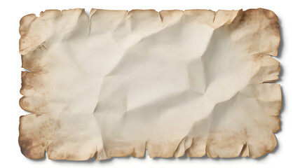 Vintage parchment paper with aged textures offers an antique aesthetic for creative designs and historical document simulations.