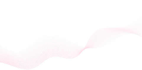 Abstract wavy lines Isolated background design. Wave modern stream transparent background.
