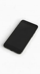 Black smartphone mobile phone cell phone technology device electronic gadget communication modern design