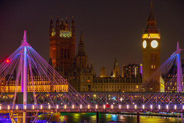 Obraz premium tower bridge at night