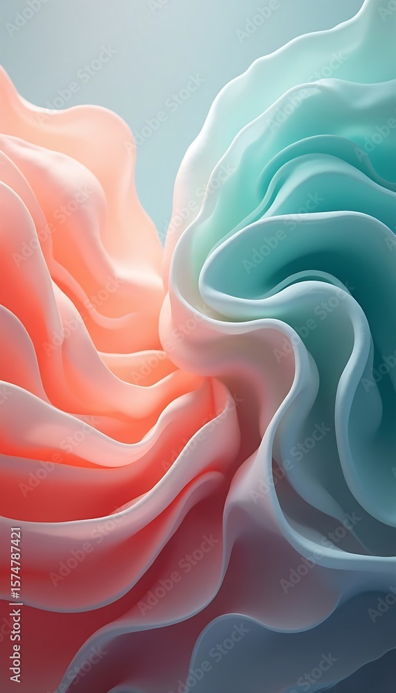 Fototapete the colorful abstract background features a modern design with a textured and fluid pattern