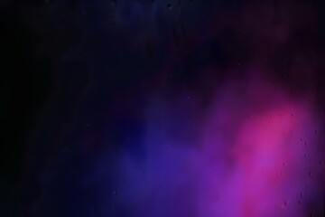 Abstract background with water droplets and colorful neon light gradients